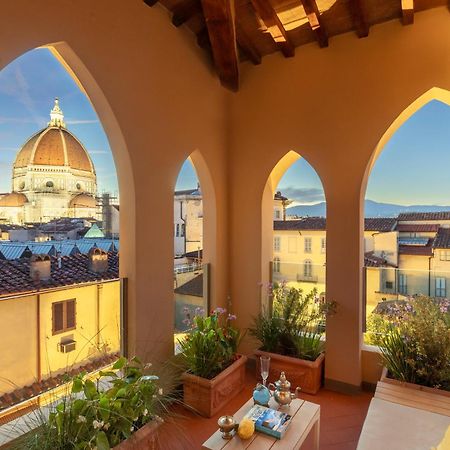 Residenza D'Epoca Visacci Valori Rooftop Acomodação com café da manhã Florença Exterior foto